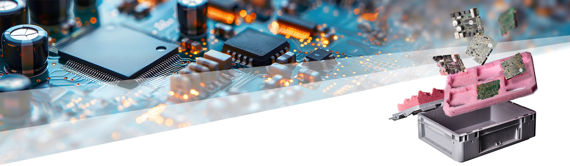 Verpackungslösungen für Elektronik und Elektrotechnik